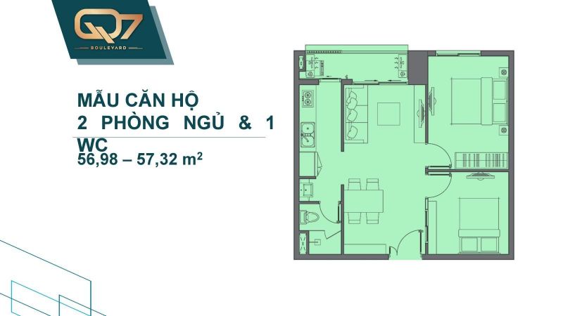 q7 boulevard 2PN 1WC