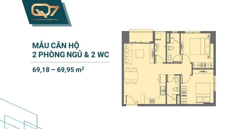 q7 boulevard 2PN 2Wc 1