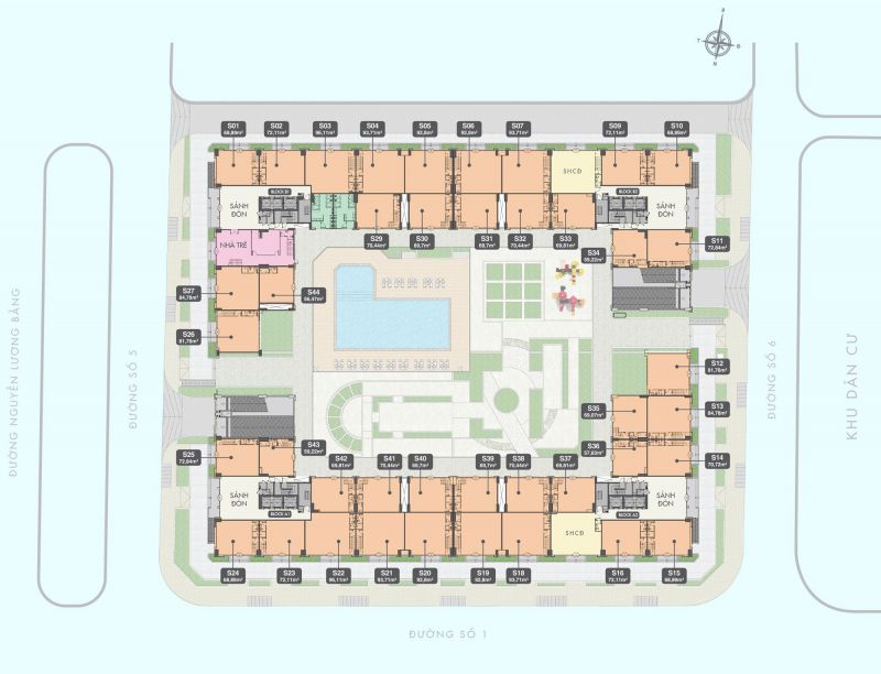 q7 boulevard tầng 1