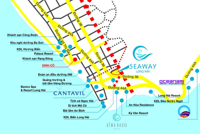 Seaway long hải vị trí tiện ích