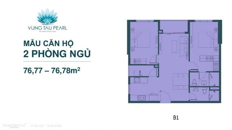 Vũng Tàu Pearl 2PN 1