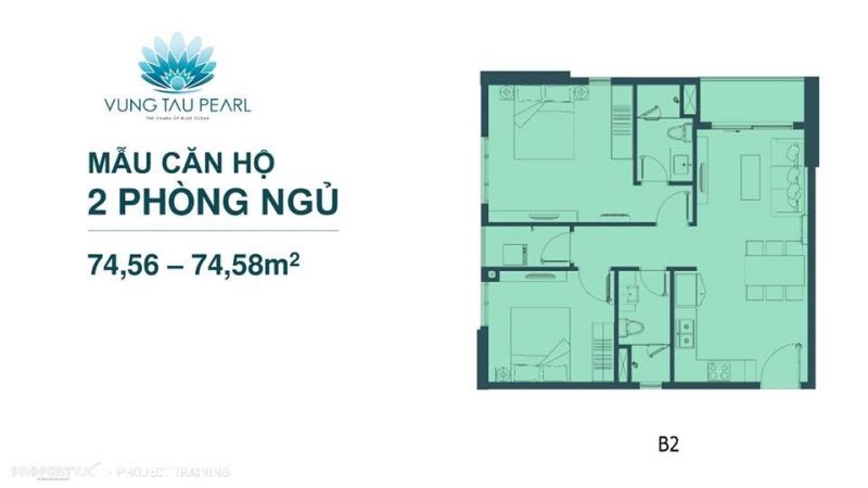 Vũng Tàu Pearl 2PN 2