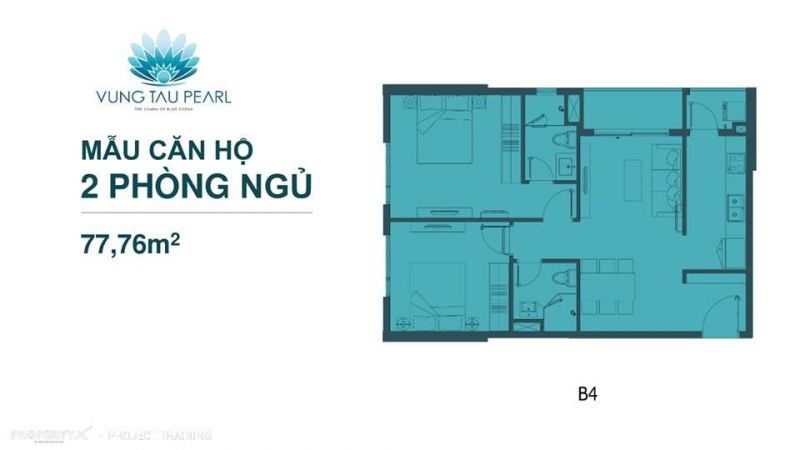 Vũng Tàu Pearl 2PN 3