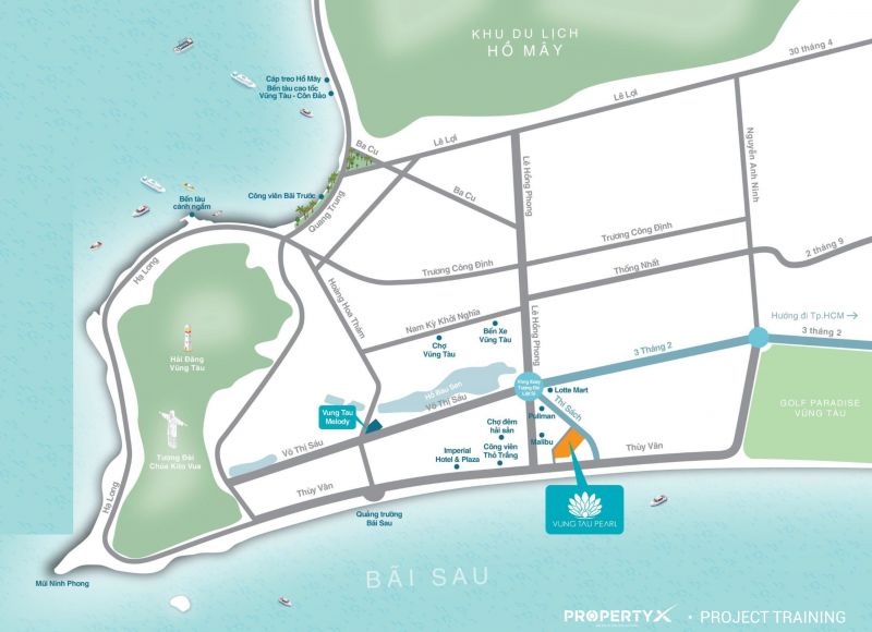Vũng Tàu Pearl vị trí dự án